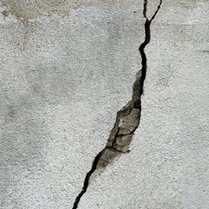 Cracked Concrete Repair with Epoxy