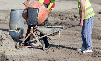 Setting Up Concrete Patch