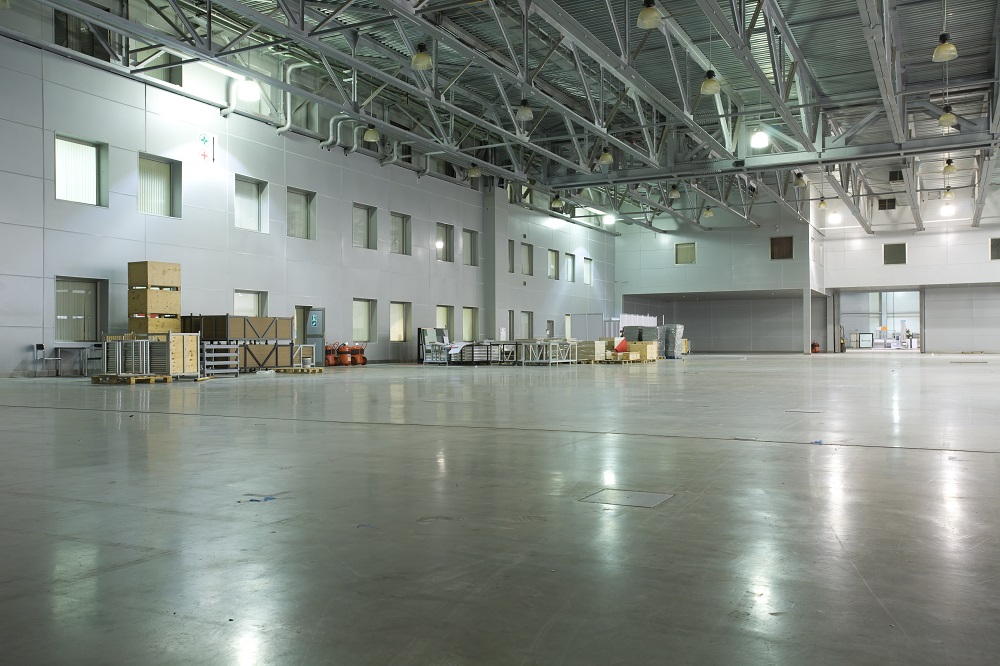 Repair concrete flooring industrial buildings