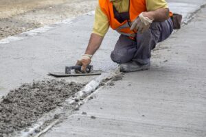 Foundational cracks in concrete product repair